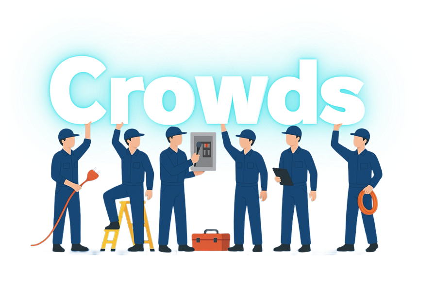 crowds